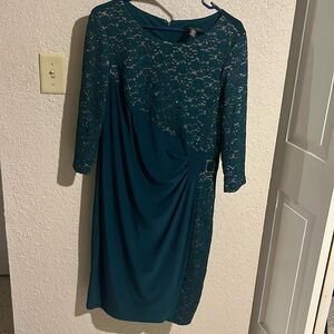Green Party Dress